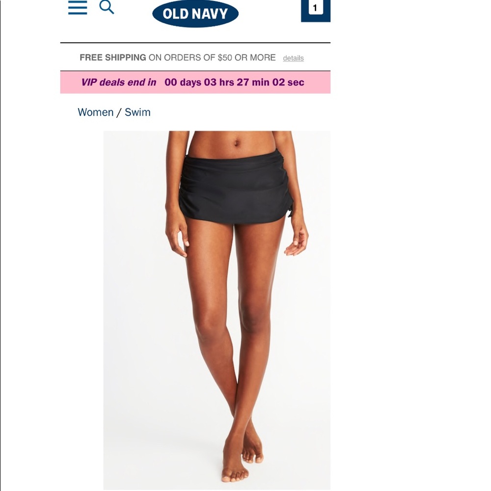 Side tie ruched swim skirt/bottoms